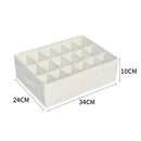 Axyaa Socks Underwear Organizer: Washable Drawer Storage Box for Lingerie, Bras, Socks, Leggings