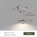 Axyaa Modern Rocker Dining Chandelier: LED Foldable Long Arm Lamp for Minimalist Nordic Style