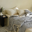 Axyaa Cloud Marshmallow Knitted Cotton Lace Soybean Fiber Quilt Core