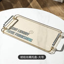 Axyaa Light Luxury Water Cup Tray for Home Storage and Organization