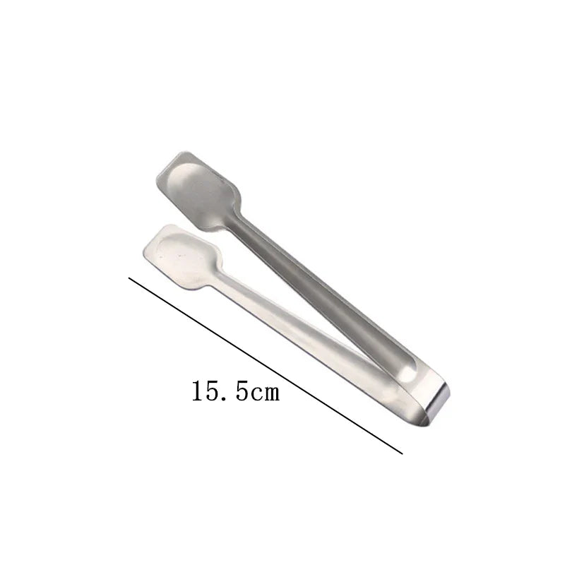 Axyaa Stainless Steel Mini Buffet Tongs for Home Kitchen