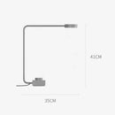 Axyaa Rotatable LED Desk Lamp | Dimmable Modern Study Lamp for Bedroom and Office