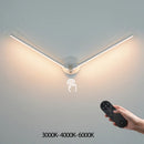 Axyaa 7W LED Wall Light with Remote Control & Magnetic Mount