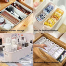 Axyaa Stackable Desktop Storage Box Fruit Cosmetic Organizer Bin Large Capacity