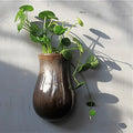 Axyaa Ceramic Wall Vases Artistic Flower Decor Hydroponic Dried Arrangement