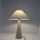 Scandi Fabric Table Lamp Axyaa: Mid-Century Retro LED Lighting for Living Room