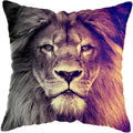 Wild Animals Lions Tigers Cushion Cover - Axyaa Luxury Home Decor