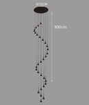 Axyaa Modern LED Ceiling Chandelier for Bedroom and Dining Room