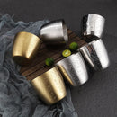 Axyaa Stainless Steel Beer Cups Korean Restaurant Coffee Cup Drinkware