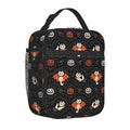 Axyaa Insulated Goth Bats Lunch Bag: Reusable Waterproof Thermal Cooler Tote