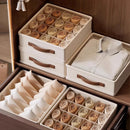 Axyaa Grids Cation PP Organizer Box Set for Home Storage and Sorting