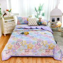 Axyaa Cotton Double Quilts: Cartoon Spring Summer Design, Soft & Comfortable, Adult Child Sizes