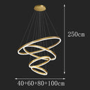 Axyaa Crystal Chandelier: Modern LED Ceiling Light for Living Room