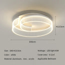 Axyaa Round LED Ceiling Light Acrylic Bedroom Study Room Lamp Fixtures