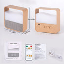 Axyaa Rechargeable Alarm Clock Night Light: Business & Children Sleeping Aid