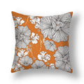 Axyaa Oil Art Printed Back Cushion Cover - Garden Living Room Pillow Case