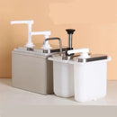 Axya Stainless Steel Sauce Pump Dispenser for Home and Commercial Use