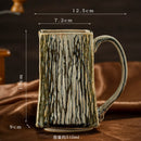 Axyaa Retro Ceramic Coffee Mug, Large Capacity Water Cup, for Home and Decor