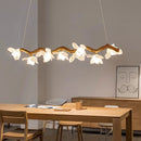 Axyaa Modern LED Chandelier Pendant Light for Dining Room Ceiling Decor