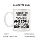 Axyaa Men's Inspirational Funny Coffee Mug 11 oz, Birthday Christmas Novelty Gift