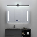 Axyaa Modern LED Wall Sconce Mirror Light Fixture, 70/90/110cm, Black/White