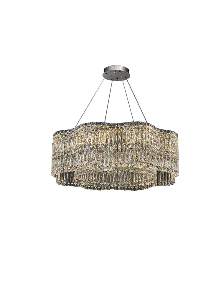 Modern Luxury Crystal Chandelier for Bedroom and Living Room - Axyaa Luxury Lighting