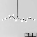 Axyaa LED Chandeliers for Modern Home Decor - Pendant Light Lamps for Living Room and Dining Room