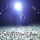 Axya Solar Rechargeable LED Camping Light with Remote Control - Portable Outdoor Lantern