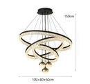Axyaa Living Room & Staircase Chandelier - Indoor Lighting Fixtures & Ceiling Lights