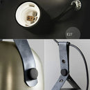 Axyaa Industrial Vintage Pendant Lights Leather Belt E27 LED Luminaire