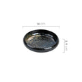 Axyaa Ceramic Round Tableware Set for Pasta, Steak, Salad, and Desserts