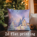 Christmas Pillow Covers Collection by Axyaa: Festive Digital-Printed Cushion Covers for Sofa, Bedroom, or Car
