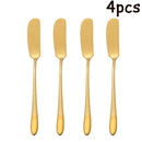 Axyaa Stainless Steel Butter Knife Set