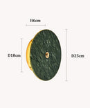 Axyaa Marble Sconce Light: Elegant LED Wall Lamp for Bedroom, Living Room & Entryway