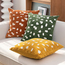 Axyaa Soft Jacquard Chenille Cushion Cover 45x45cm for Sofa Couch Bed Living Room