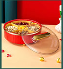 Axyaa High-End Rotating Sugar Box & Snack Storage with Dried Fruit Plate
