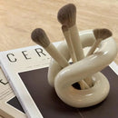 Axyaa Ceramic Makeup Brush Holder & Cosmetic Organizer