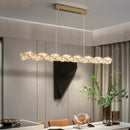 Axyaa Luxury Crystal Chandelier Pendant Light for Living Room and Dining Room