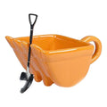 Novel Excavator Bucket Model Mug Set with Spoon - Axyaa Brand Gift Canecas