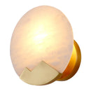 Marble Wall Lights Copper E14 Bulb Indoor Sconce for Axyaa Parlor Aisle Bedside