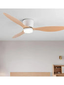Axyaa Large Retro Ceiling Fan for Living Room - Simple Design Electric Ceiling Lamp