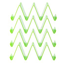 Axyaa Taco Rack Holder Set - Colorful Mexican Food Stand for 4, Pancake & Burrito Stand