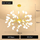 Axyaa LED Firefly Pendant Light: Modern Romantic Hanging Light Fixture