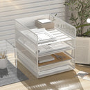 Axyaa Metal File Tray - Office Document Storage Rack