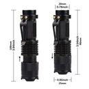 Axya UV Flashlight: 395-400nm Black Light Zoomable Torch for Pet Urine Stains Detection