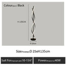 Axyaa Nordic LED Curve Floor Lamp