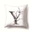 Axyaa Alphabet Cushion Cover - Kids Room Decor Throw Pillow Case