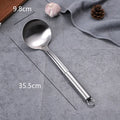 Axyaa Stainless Steel Kitchen Utensils Set for Cooking, Ladle, Spoon, Colander, Spatula