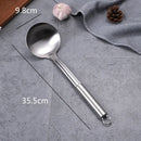 Axyaa Stainless Steel Kitchen Utensils Set for Cooking, Ladle, Spoon, Colander, Spatula