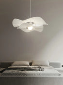 Axyaa Nordic Minimalist Fabric LED Ceiling Chandelier for Home Decor